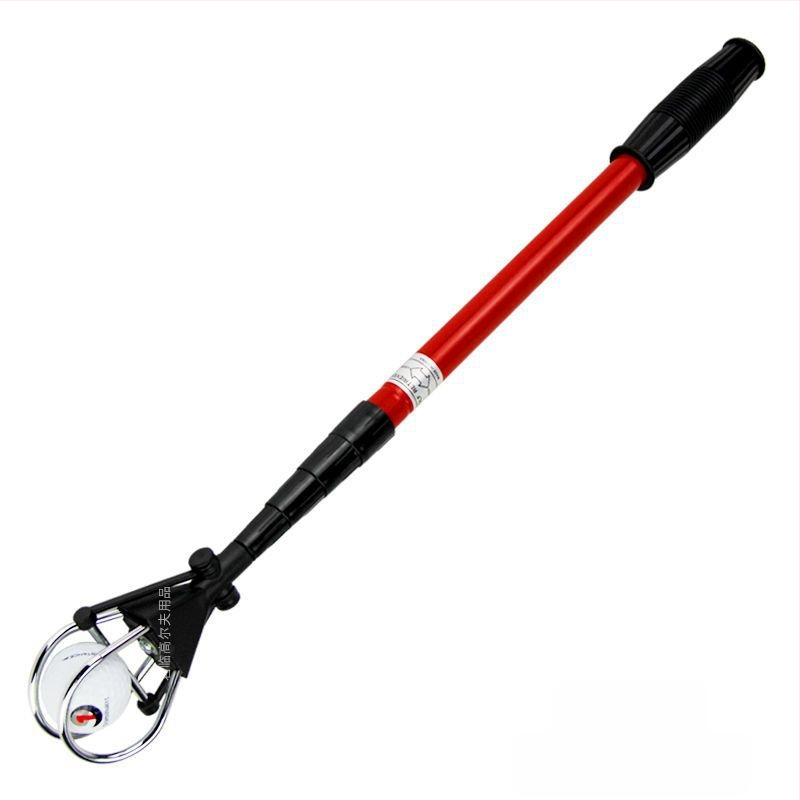 Golfipallide korjaja, viieosaline sissetõmmatav pallide korjaja, alumiiniumisulamist võlliga golfiväljaku tarvikud, 3 värvi