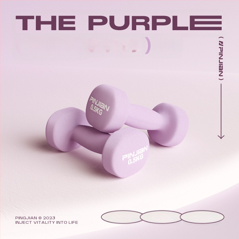 Hantelio moterų fitneso buitinė įranga Vyriškas gryno geležies kostiumas Naujas derinys Mažas hantelis Pradinės mokyklos vaikų rankų raumenų treniravimas