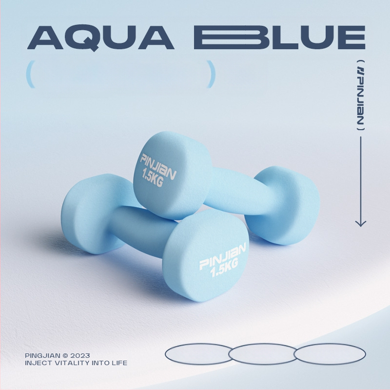 Hantelio moterų fitneso buitinė įranga Vyriškas gryno geležies kostiumas Naujas derinys Mažas hantelis Pradinės mokyklos vaikų rankų raumenų treniravimas