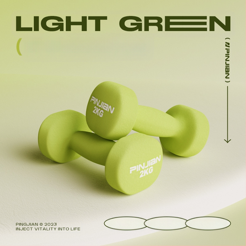 Hantelio moterų fitneso buitinė įranga Vyriškas gryno geležies kostiumas Naujas derinys Mažas hantelis Pradinės mokyklos vaikų rankų raumenų treniravimas