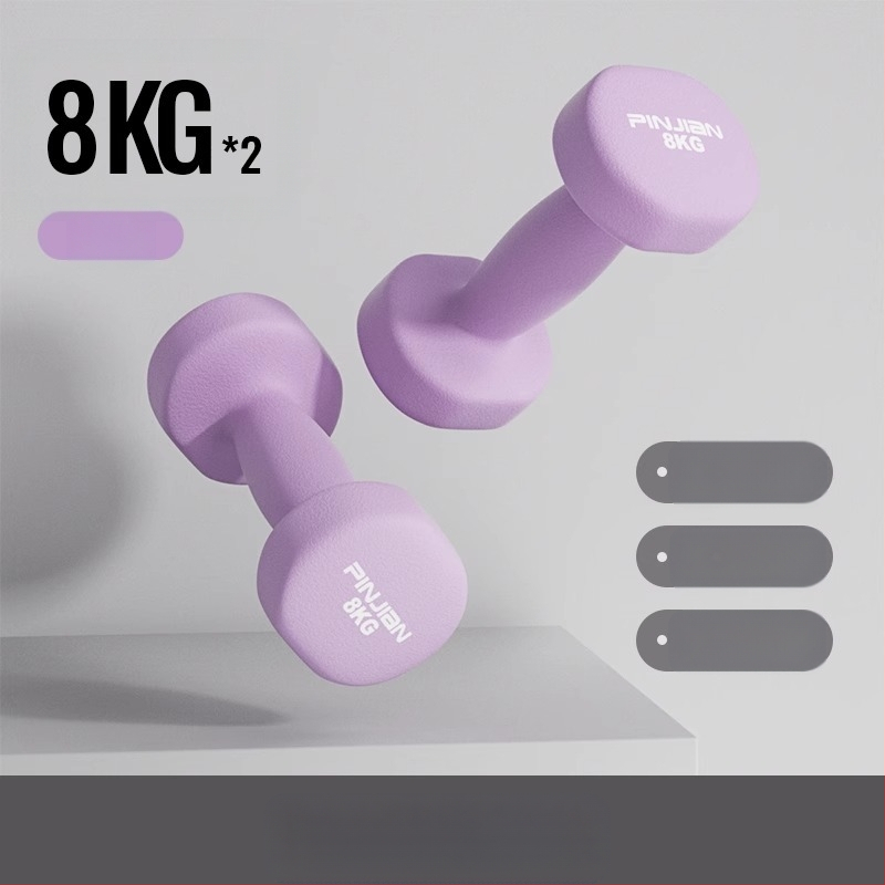 Hantelio moterų fitneso buitinė įranga Vyriškas gryno geležies kostiumas Naujas derinys Mažas hantelis Pradinės mokyklos vaikų rankų raumenų treniravimas