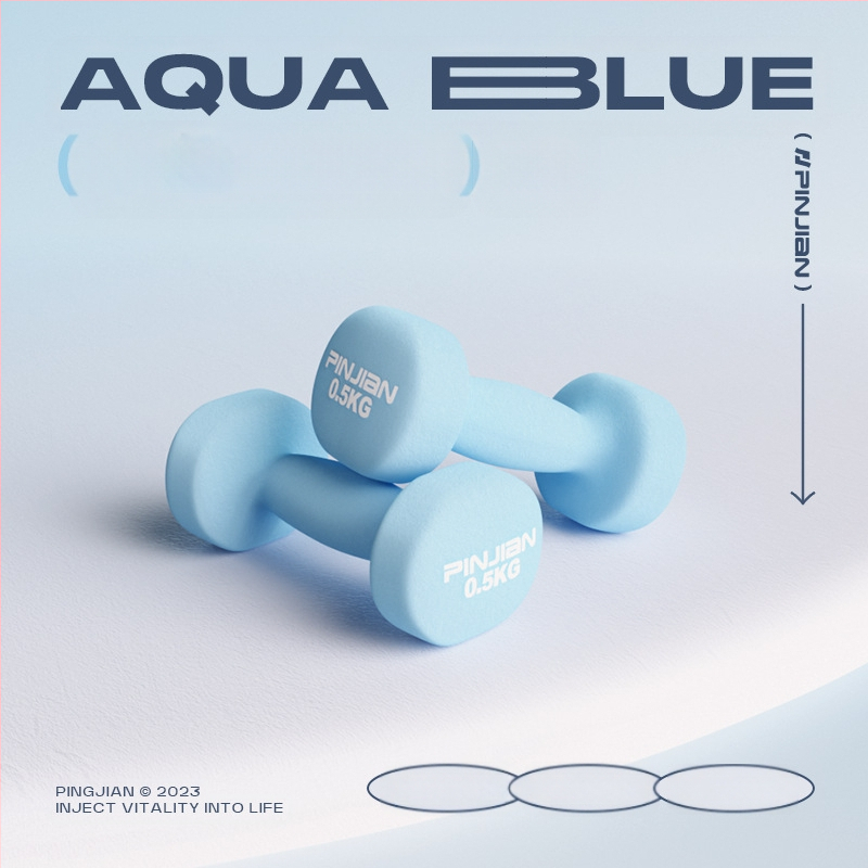 Hantelio moterų fitneso buitinė įranga Vyriškas gryno geležies kostiumas Naujas derinys Mažas hantelis Pradinės mokyklos vaikų rankų raumenų treniravimas