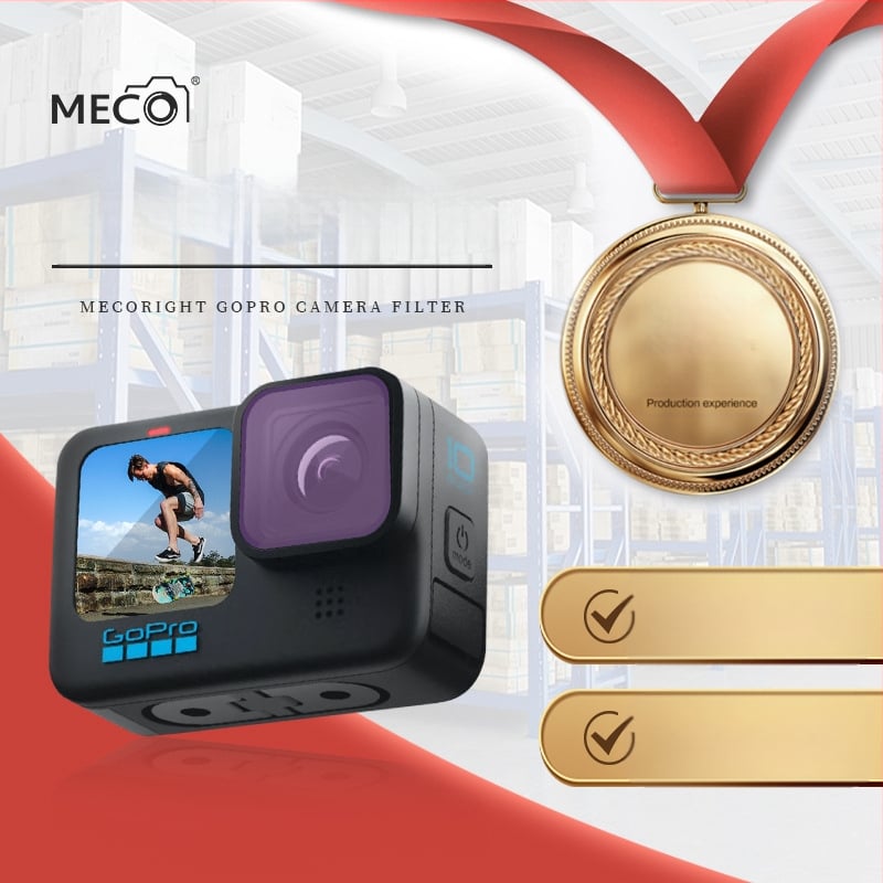 MECO MECO gopro9/10/11/12 αθλητική κάμερα με φίλτρο CPL πολωμένο ND με μείωση φωτός και προστασία UV από ζημιές από το φως