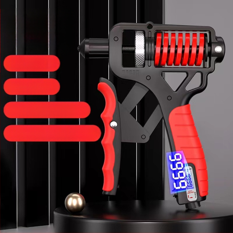 Professionaalne suure raskusega reguleeritav käepide Professionaalne sõrme-käe lihaste treener loendamiskäepide