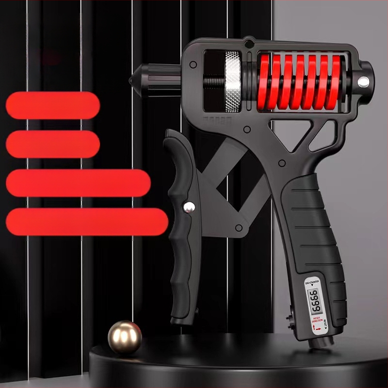 Professionaalne suure raskusega reguleeritav käepide Professionaalne sõrme-käe lihaste treener loendamiskäepide