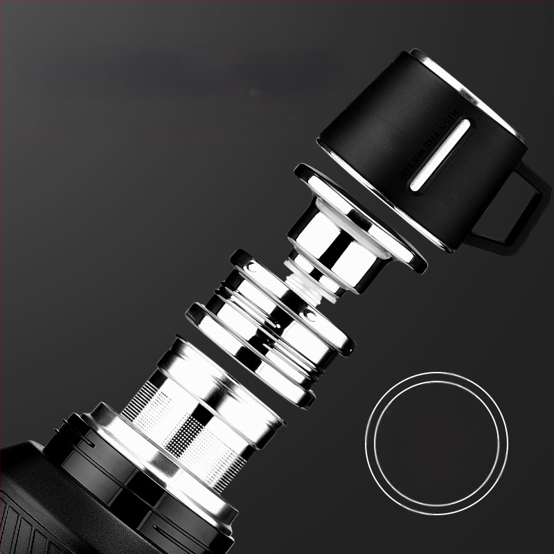 „Qihu Thermos“ didelės talpos 6 litrų termosas, nešiojamas automobilio lauko termosas, pagamintas iš 316 nerūdijančio plieno