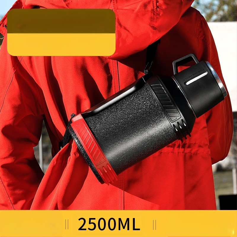 „Qihu Thermos“ didelės talpos 6 litrų termosas, nešiojamas automobilio lauko termosas, pagamintas iš 316 nerūdijančio plieno