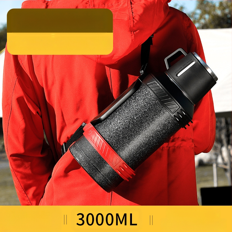 „Qihu Thermos“ didelės talpos 6 litrų termosas, nešiojamas automobilio lauko termosas, pagamintas iš 316 nerūdijančio plieno