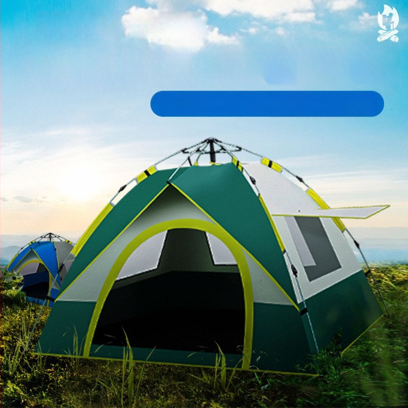 Hoolikalt valitud ühekihiline telk, telkimisstiilis telk, mägironimis-, kalapüügi-, välitelk, 3–4 inimesele, Oxfordi riidest telk, hulgimüük