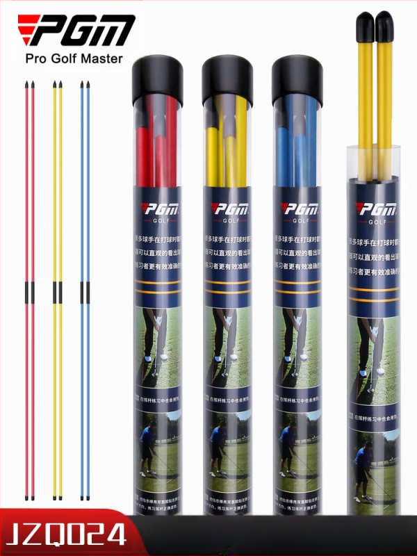 PGM Нов сгъваем стик за голф, индикатор за посока, спомагателен коректор, люлка, консумативи за начинаещи