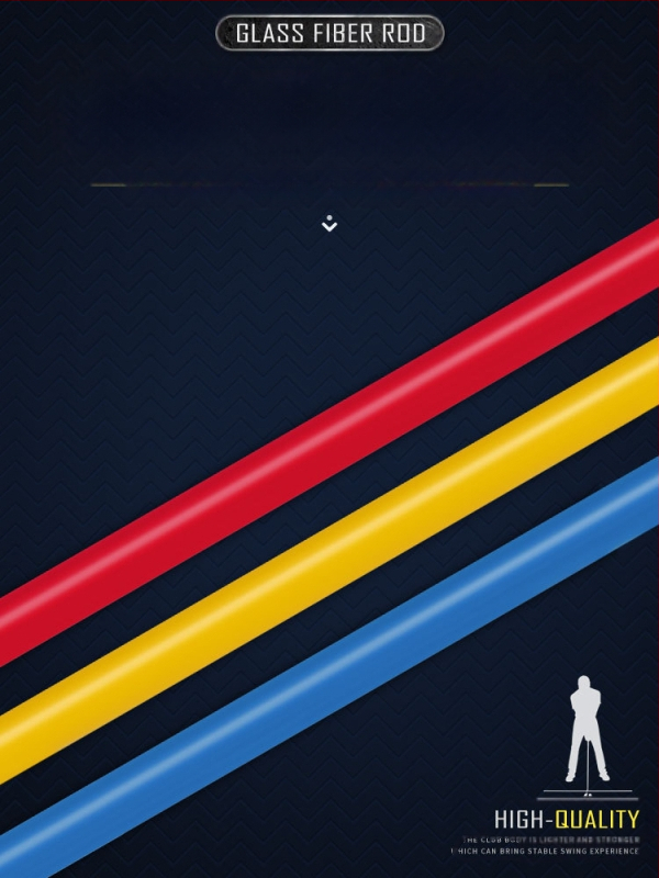 PGM Нов сгъваем стик за голф, индикатор за посока, спомагателен коректор, люлка, консумативи за начинаещи