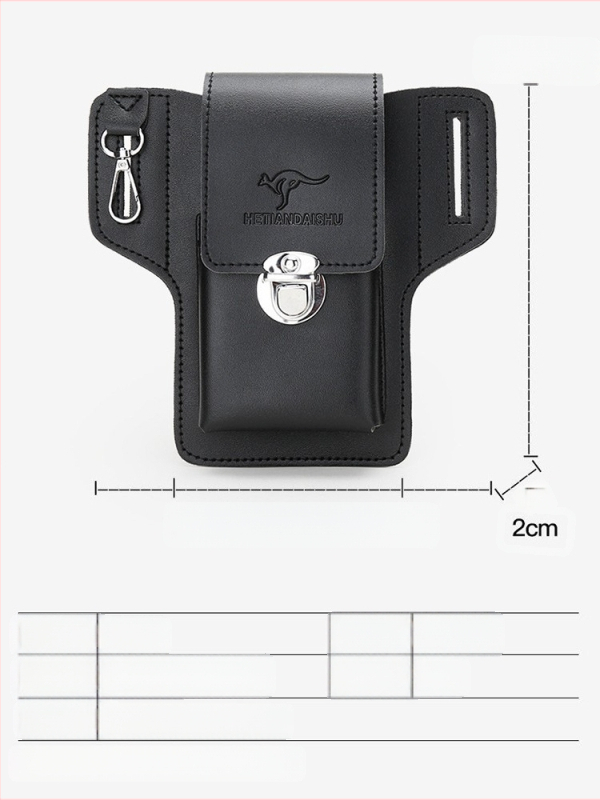 Meeste mobiiltelefonikott, vöökott, ehitusplatsi töö, mobiiltelefoni nahkümbris, sigaretiümbris, rippuv võtmehoidja, kulumiskindel ja kaotamisvastane