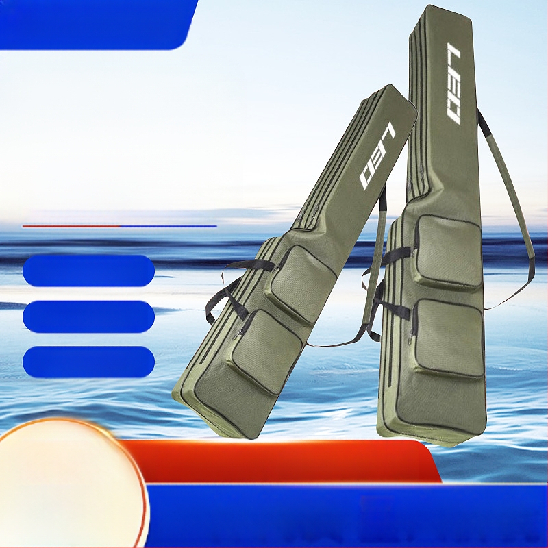 Leou kahekihiline noakujuline suure kõhuga õngekott Euroopa stiilis kalapüügivahendite kott merekalapüük looduskalapüük kokkupandav praktiline õngekott