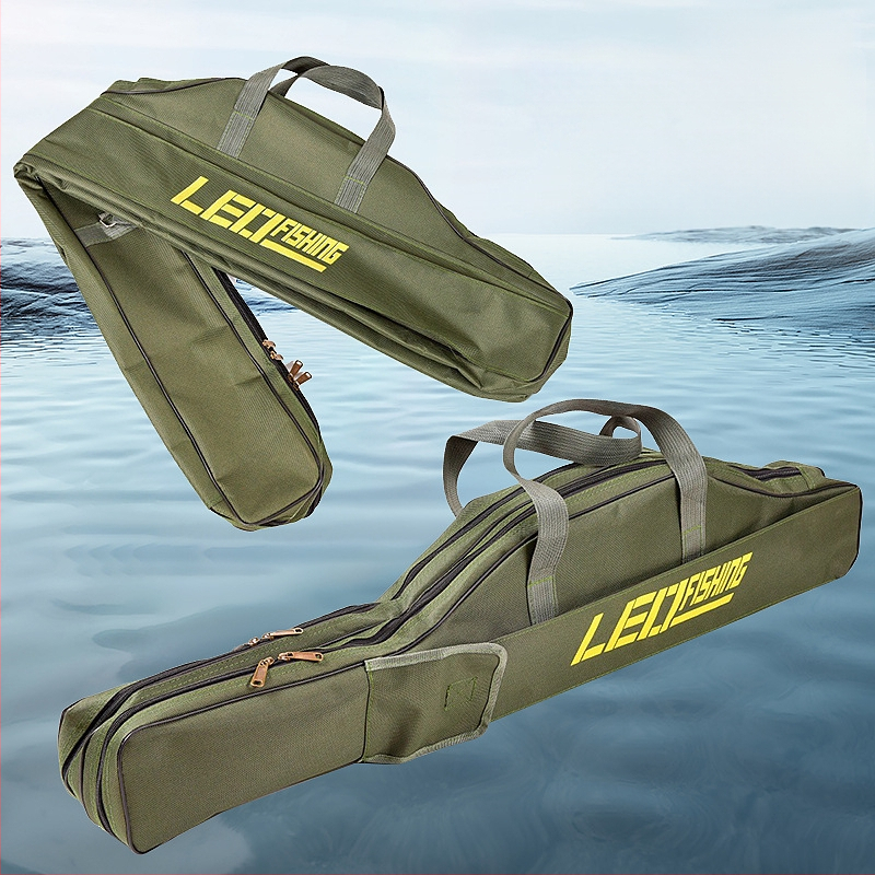 Leou kahekihiline noakujuline suure kõhuga õngekott Euroopa stiilis kalapüügivahendite kott merekalapüük looduskalapüük kokkupandav praktiline õngekott