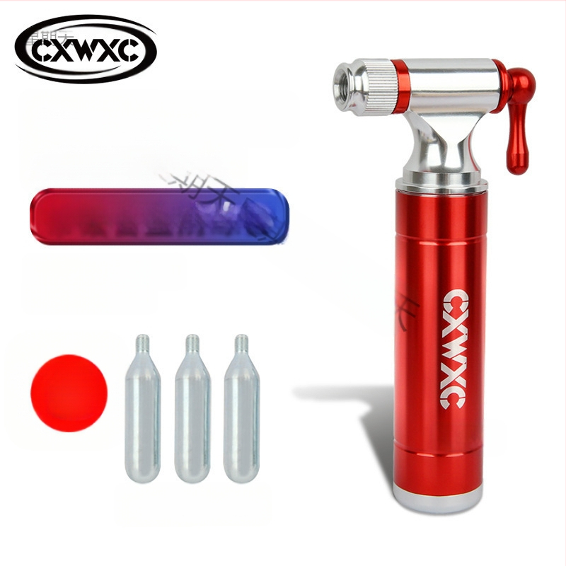 CO2 dujų balionas kalnų dviratis dviratis nešiojamas anglies dioksido greito užpildymo dujų balionas