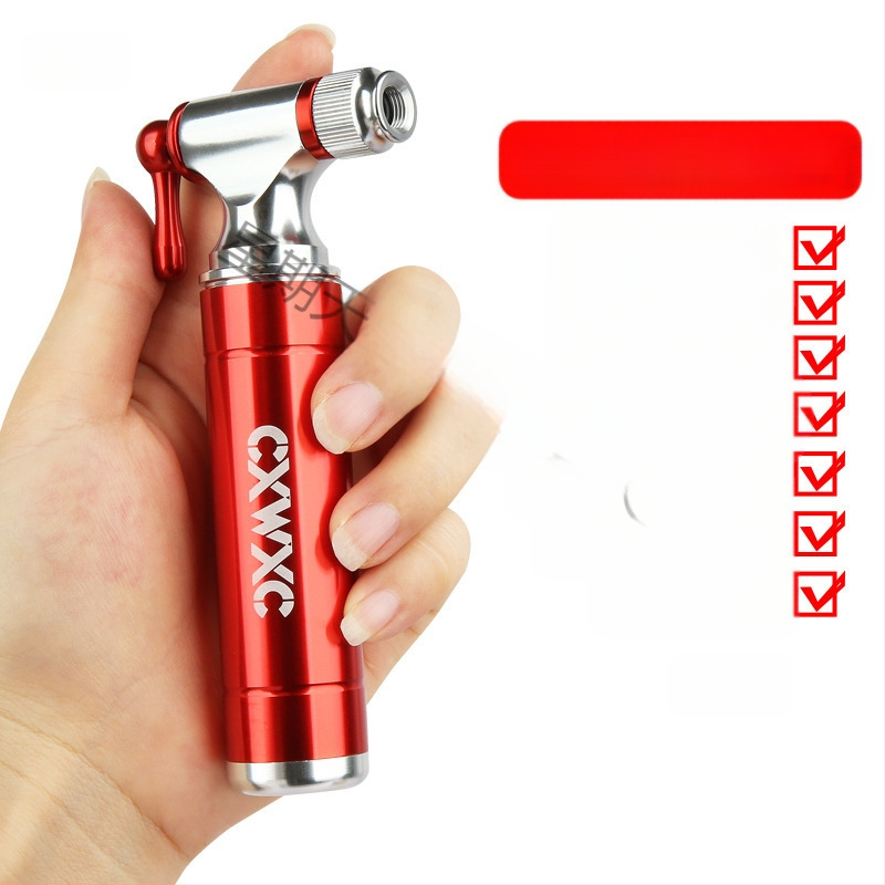 CO2 dujų balionas kalnų dviratis dviratis nešiojamas anglies dioksido greito užpildymo dujų balionas