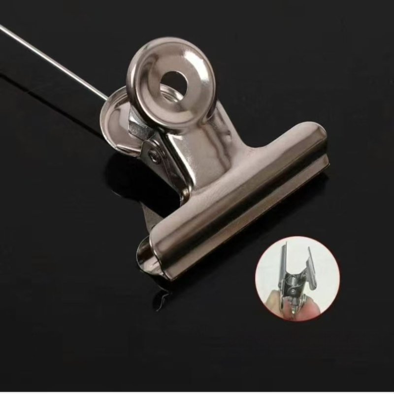 Roostevabast terasest kellahäirega mereõnge sanda õnge viskeõnge klambriga alarmiga automaatne offline kalakella meeldetuletus