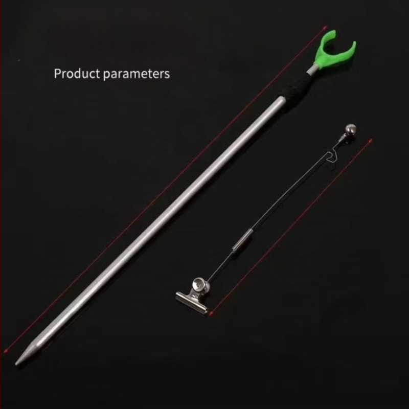 Roostevabast terasest kellahäirega mereõnge sanda õnge viskeõnge klambriga alarmiga automaatne offline kalakella meeldetuletus