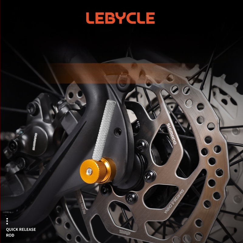 Mägiratta vargusvastane kiirpidurdushoovaga jalgratta rattakomplekt lilletrumli telg ees ja taga universaalne fikseeritud võlli kruvi