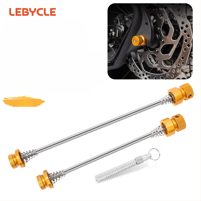 Mägiratta vargusvastane kiirpidurdushoovaga jalgratta rattakomplekt lilletrumli telg ees ja taga universaalne fikseeritud võlli kruvi