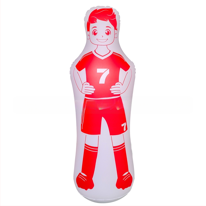 PVC täispuhutav löögikolonn laste trummellöögimänguasi täispuhutav inimese seina takistusrekvisiidid poksikott liivakott