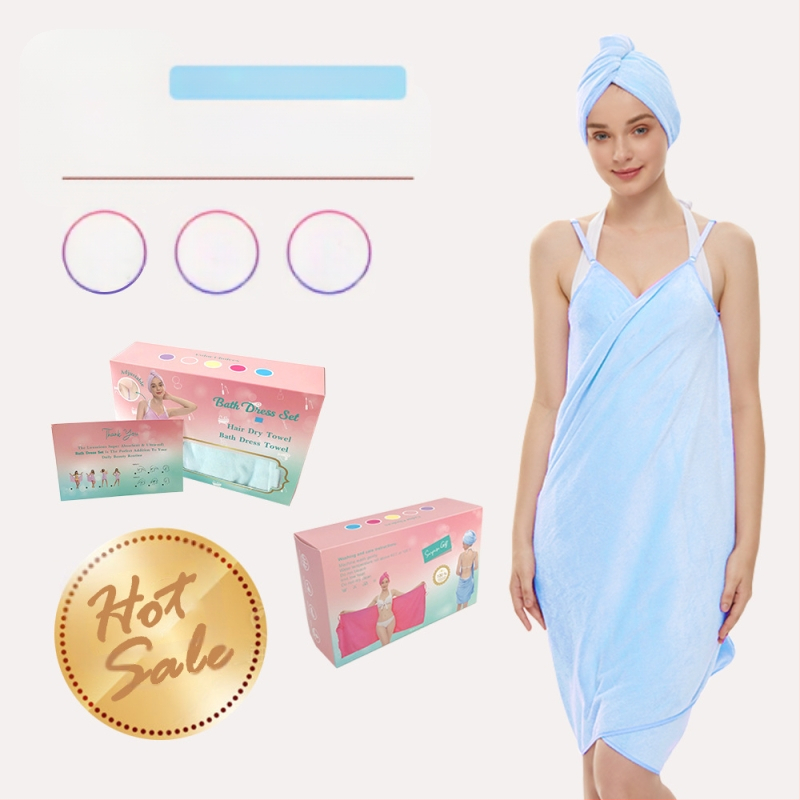 „Bainard“ rankšluostis, grožio salono vonios rankšluostis, diržas, vonios sijonas, koralų vilnos kostiumas, greitai džiūstantis, tankinantis, didinantis didmeninę prekybą