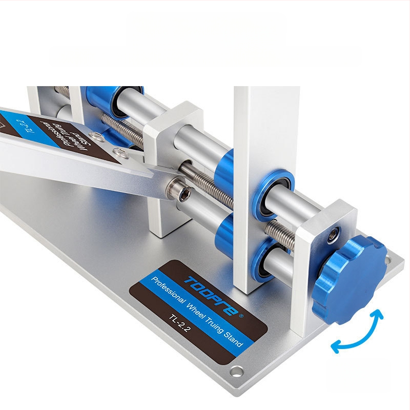 TOOPERE Masă de ajustare a inelului de bicicletă Masă de corecție a inelului de roată pentru biciclete de munte Set de roți Corecție a inelului de cadru Reglare a inelului de cadru Instrument de ajustare a inelului de cadru