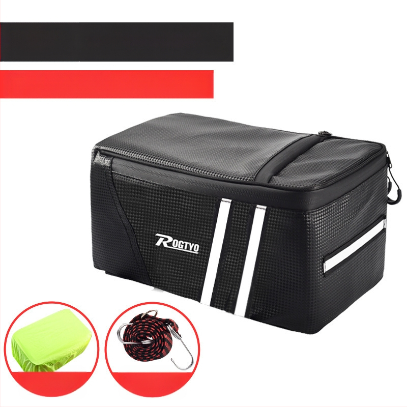 Dviračio elektrinės transporto priemonės vairavimo krepšys kalnų dviračio galinės sėdynės uodegos krepšys vandeniui atspari didelės talpos daiktadėžės galinė lentyna