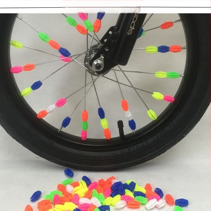 Laste jalgratta kodarate kaunistus lille värviliste helmestega tähtkuu liblikas mägiratta jalgratta ratta velje kaunistus