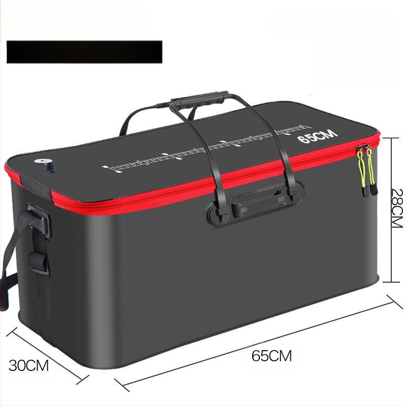 Kaasaskantav kalaämber kaanega hapnikupumbaga EVA paksendatud kalaämber eluskala kast kokkupandav kaasaskantav eluskalaämber looduslikuks kalapüügiks
