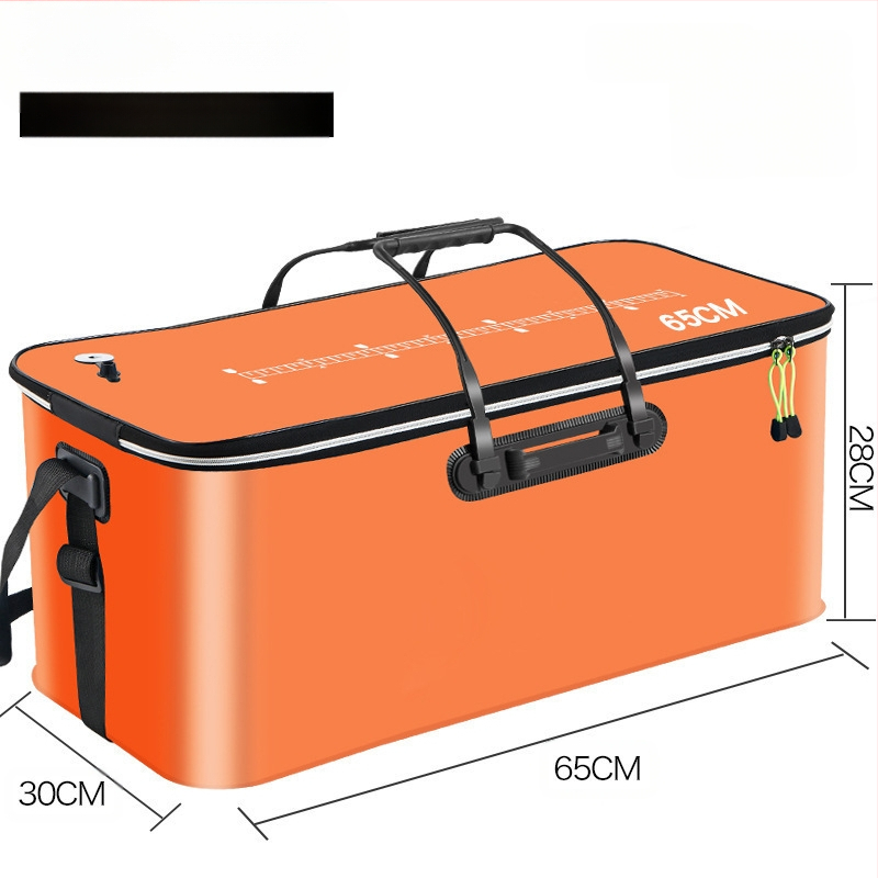 Kaasaskantav kalaämber kaanega hapnikupumbaga EVA paksendatud kalaämber eluskala kast kokkupandav kaasaskantav eluskalaämber looduslikuks kalapüügiks