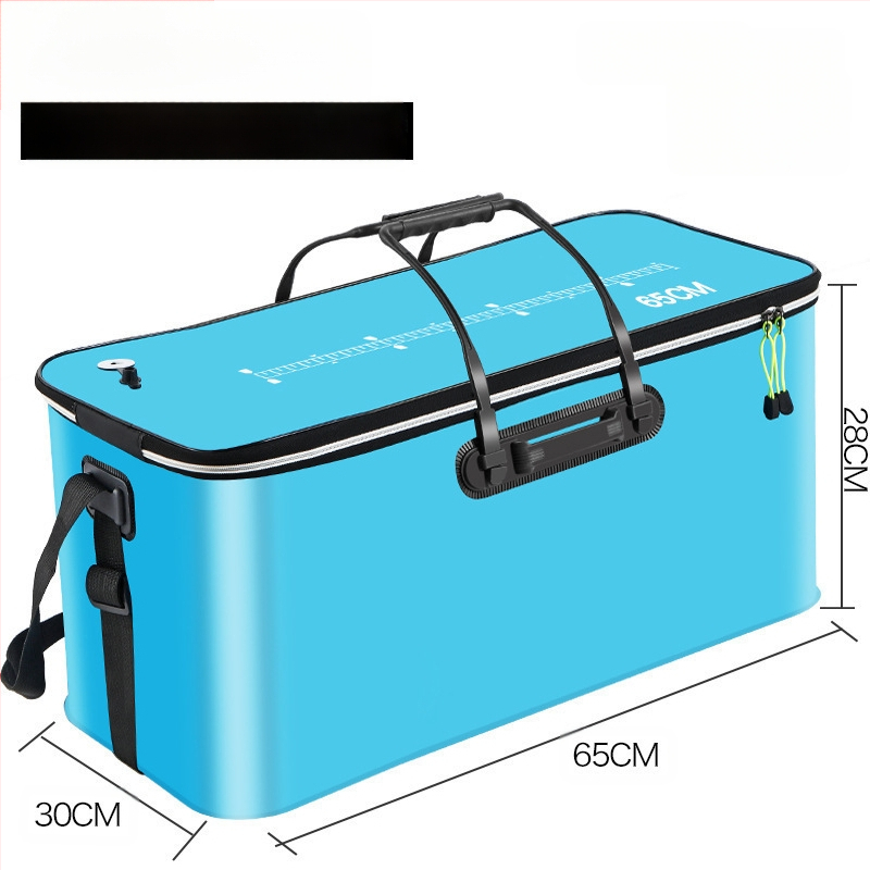 Kaasaskantav kalaämber kaanega hapnikupumbaga EVA paksendatud kalaämber eluskala kast kokkupandav kaasaskantav eluskalaämber looduslikuks kalapüügiks
