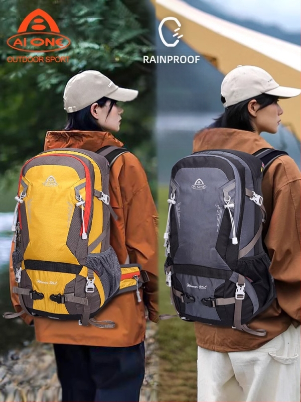 Ai Wangi välistingimustes sportimiseks mõeldud mägironimiseks ja matkamiseks mõeldud multifunktsionaalne ülikerge Oxfordi riidest 35-liitrine suure mahutavusega seljakott meestele ja naistele