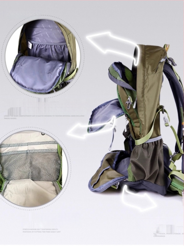 Ai Wangi välistingimustes sportimiseks mõeldud mägironimiseks ja matkamiseks mõeldud multifunktsionaalne ülikerge Oxfordi riidest 35-liitrine suure mahutavusega seljakott meestele ja naistele