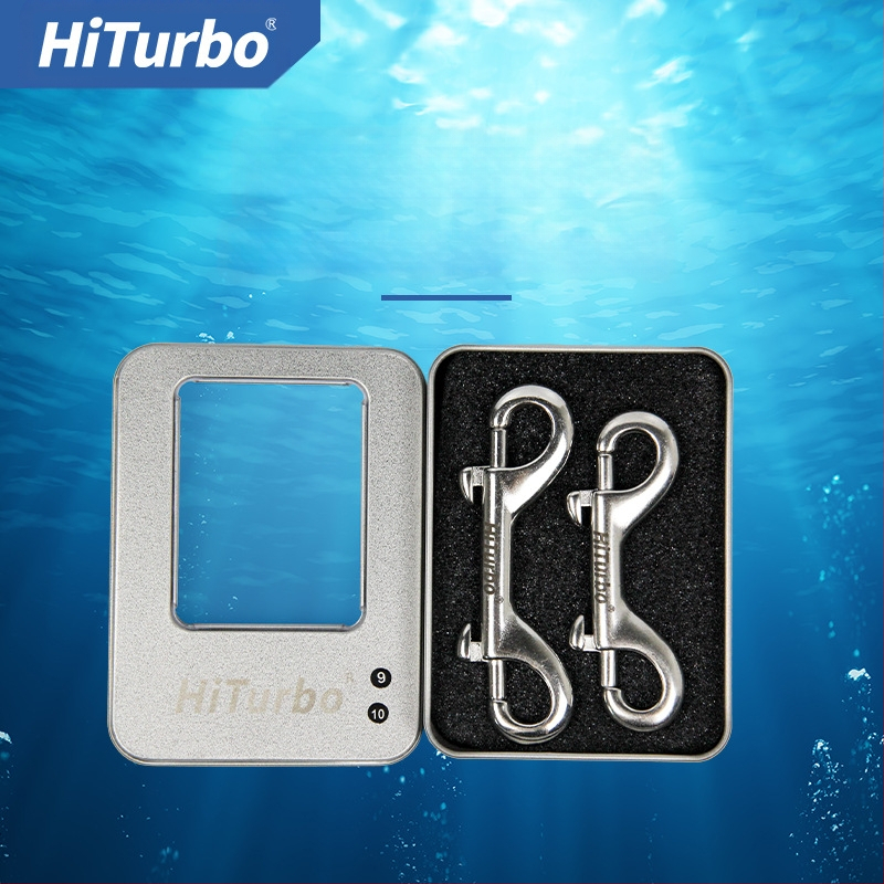 HiTurbo divgalvu āķis niršanas tūrismam, pretkorozijas nodilumizturīgs 316 nerūsējošā tērauda divgalvu āķa tērps