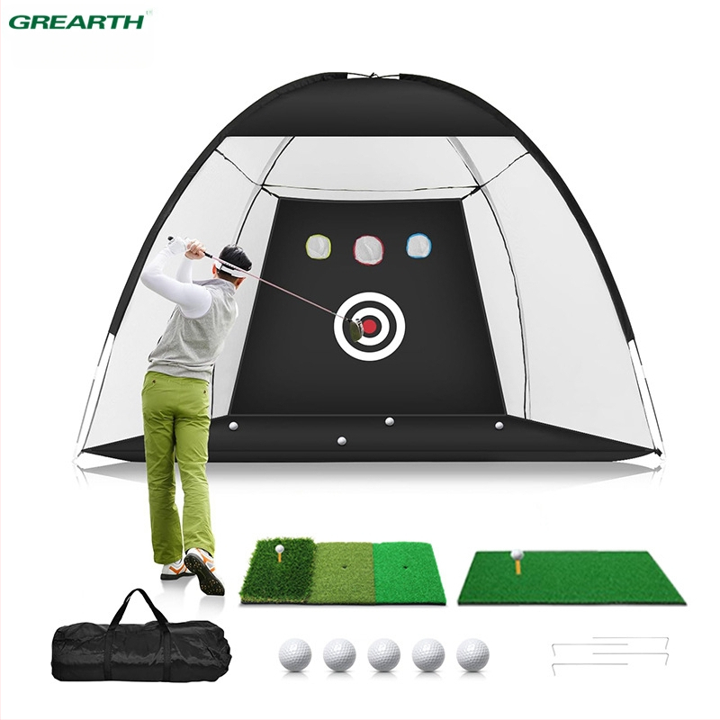 „Amazon“ karštas golfo tinklas lauko sūpynėms ir čipavimui – daugiafunkcis golfo praktikos tinklas