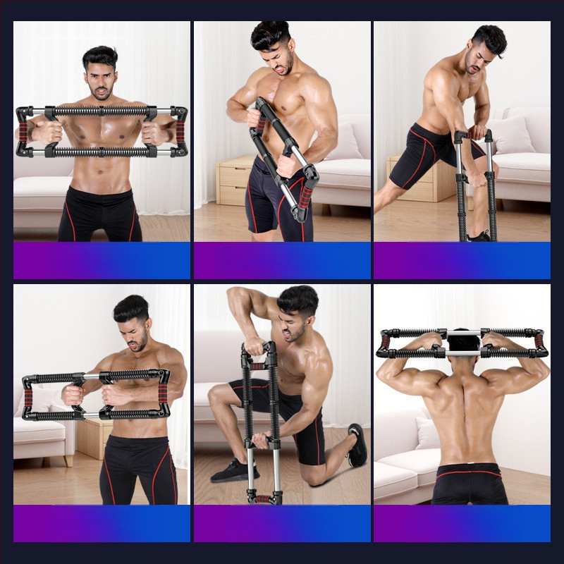 BaO rankų jėga 100 kg reguliuojamo rankų jėgos įtempimo ir suspaudimo griebtuvas krūtinės pilvo raumenų lavinimo namų treniruokliams