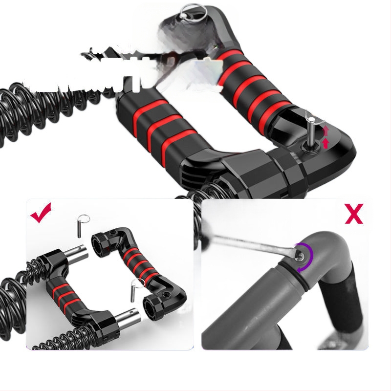 BaO rankų jėga 100 kg reguliuojamo rankų jėgos įtempimo ir suspaudimo griebtuvas krūtinės pilvo raumenų lavinimo namų treniruokliams