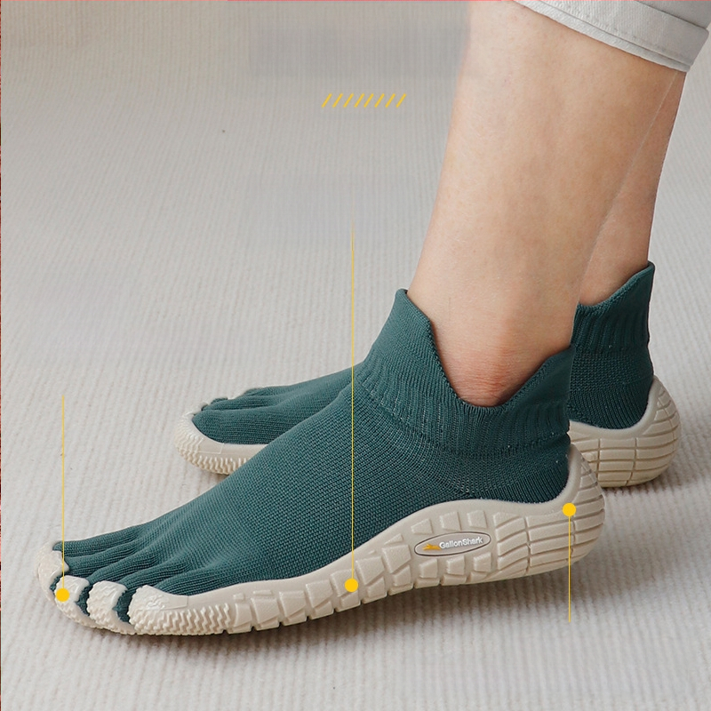 „Goren Shark“ fitneso bateliai namams, jogos bateliai, minkštas padas, lengvi, neslystantys bateliai namams, moteriški šokių treniruočių bateliai.