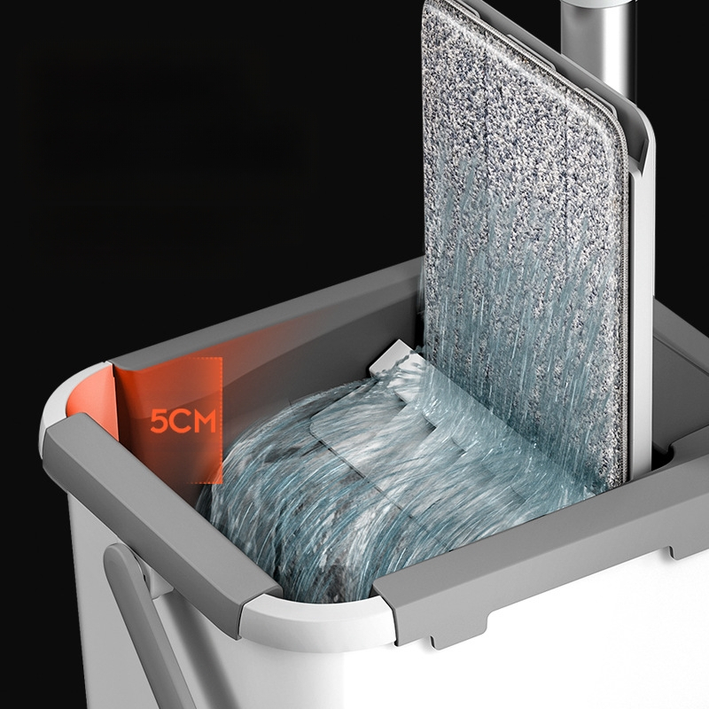 Tarpvalstybinis, karštai parduodamas rankomis plaunamas plokščias šluostės grandiklis, namų valymo plokščios šluostės valymo artefaktas