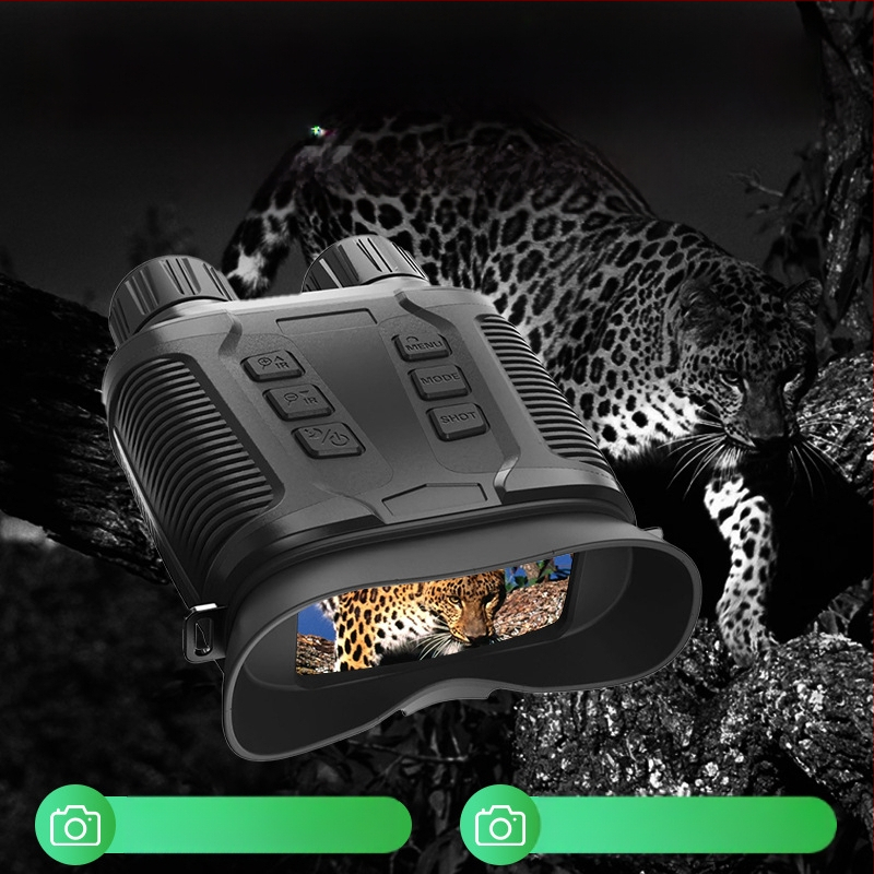 Naujas tarpvalstybinis 4K raiškos, prasto apšvietimo, spalvotas naktinio matymo įrenginys su itin skaidriu dideliu ekranu, 8 kartų skaitmeniniu priartinimu, infraraudonųjų spindulių lauko naktinio matymo įrenginiu.