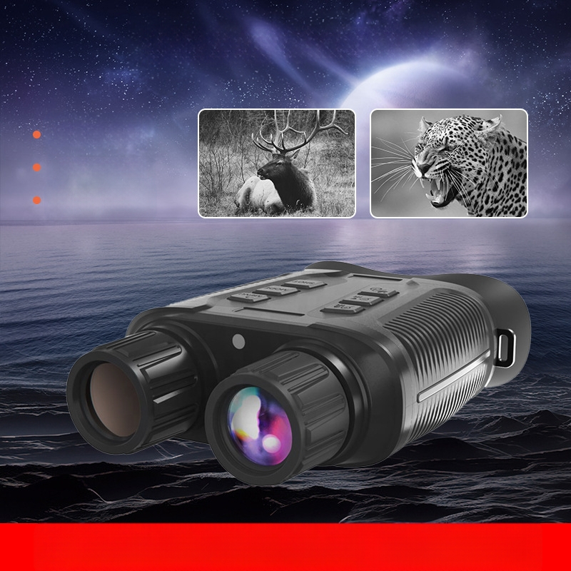 Naujas tarpvalstybinis 4K raiškos, prasto apšvietimo, spalvotas naktinio matymo įrenginys su itin skaidriu dideliu ekranu, 8 kartų skaitmeniniu priartinimu, infraraudonųjų spindulių lauko naktinio matymo įrenginiu.