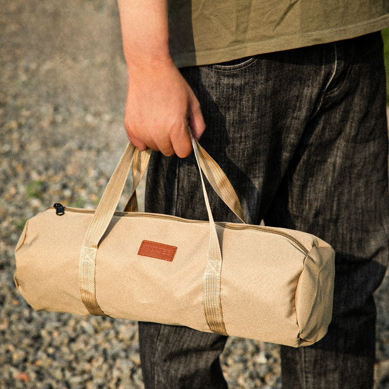 Matkatelk Tuuleköis Maapealsete Küünede Tööriist Kosmeetikakott Telkimisstiilis Tarvikud Kosmeetikakott Õuesõukott Maapealsete Küünede Kott Silindriline Kott