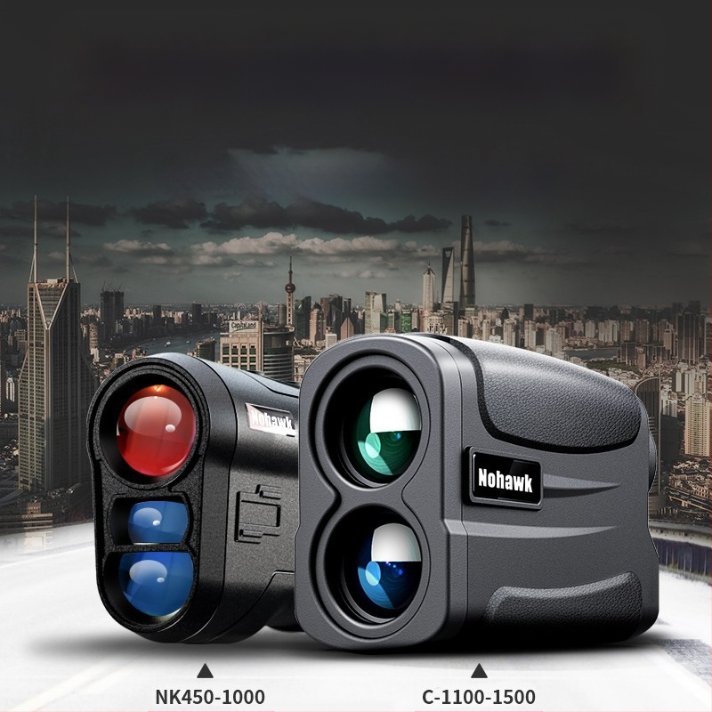 Laserkaugusmõõtja teleskoop ülitäpne käeshoitav kauguse mõõtmine infrapuna elektrooniline joonlaud õues golfimiseks õues