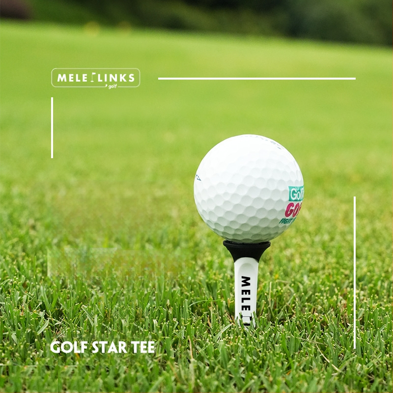 Golfo vinis „Merit“ žvaigždės tipo ilgojo ir trumpojo kombinuotojo starto aikštelės skalę galima reguliuoti, kad būtų pagerintas plastikinio starto aikštelės stabilumas.