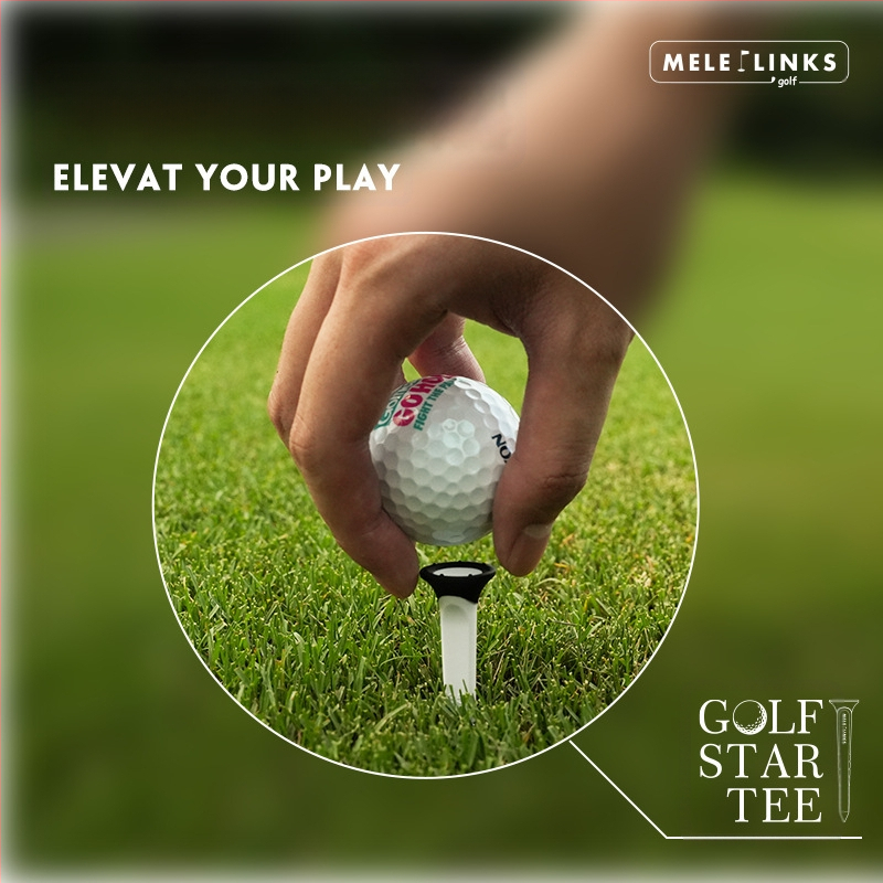 Golfo vinis „Merit“ žvaigždės tipo ilgojo ir trumpojo kombinuotojo starto aikštelės skalę galima reguliuoti, kad būtų pagerintas plastikinio starto aikštelės stabilumas.