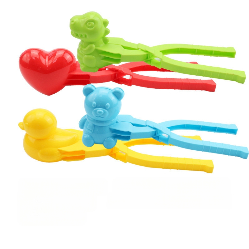 Tarpvalstybinis sniego gniūžtės segtukas, didmeninis vaikų žiemos lauko segtukų žaislinis sniego segtukas, interaktyvus sniego gniūžtės kovos rinkinys