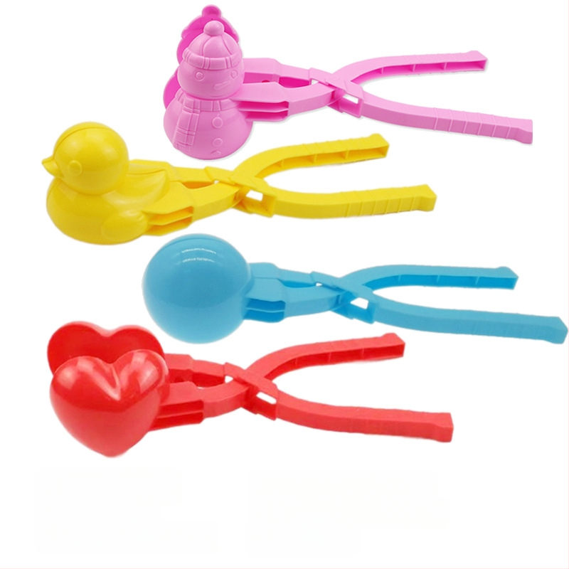 Tarpvalstybinis sniego gniūžtės segtukas, didmeninis vaikų žiemos lauko segtukų žaislinis sniego segtukas, interaktyvus sniego gniūžtės kovos rinkinys