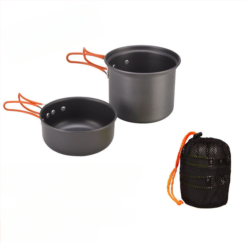 Āra viena plīts katls kempinga piknika komplektam, īpaši viegls, pārnēsājams bļodas katls piknikam