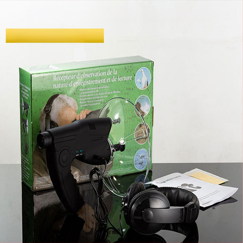8x linnuvaatleja teleskoop, lindude kuulamise monokkel, loomade helide koguja ja lindude kuulamise monokkel